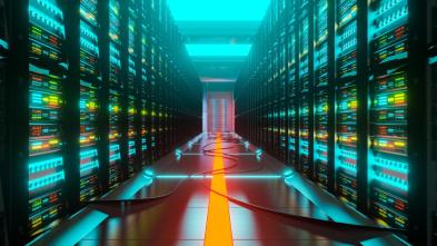 Photo de l'intérieur d'un datacenter