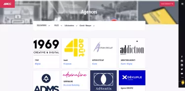 Page agence du site aacc