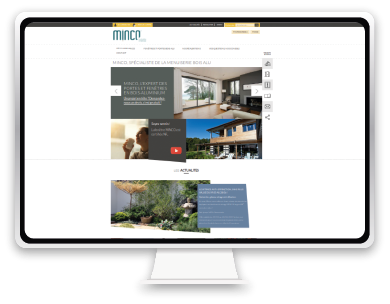 Screenshot du site Minco