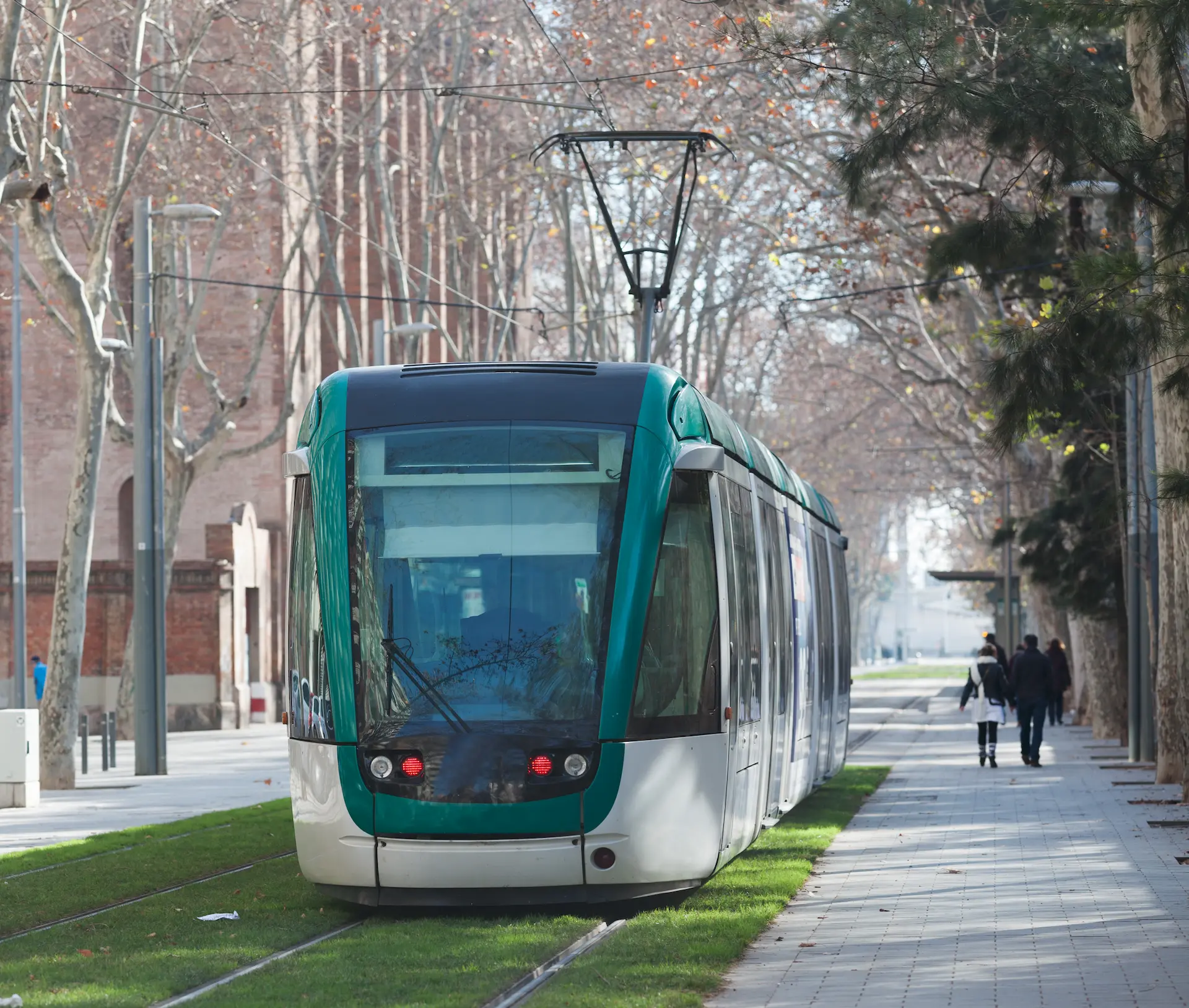 Tramway en ville