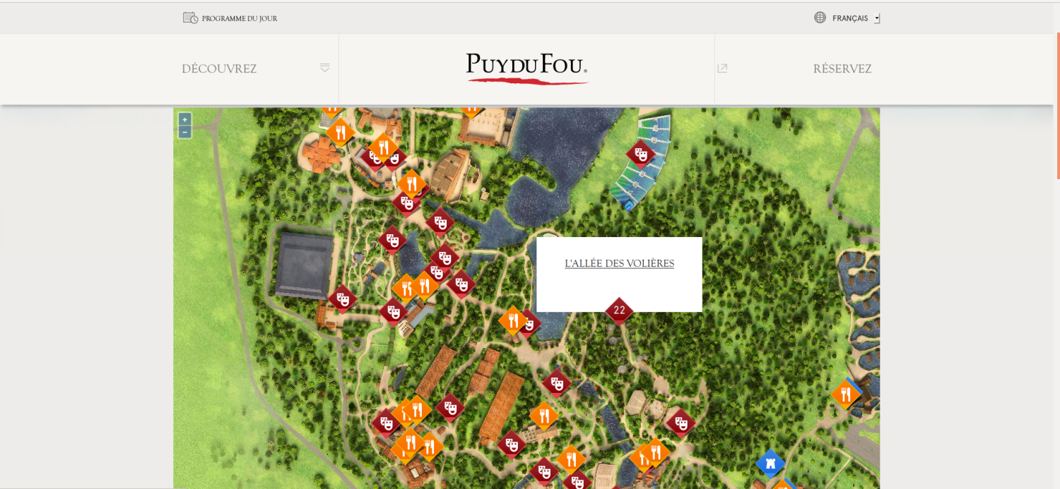 Puy du Fou carto