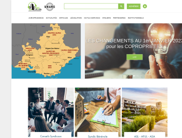 UNARC page d'accueil